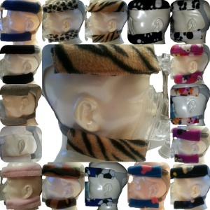 CPAP + Ventilator Mask Strap Covers